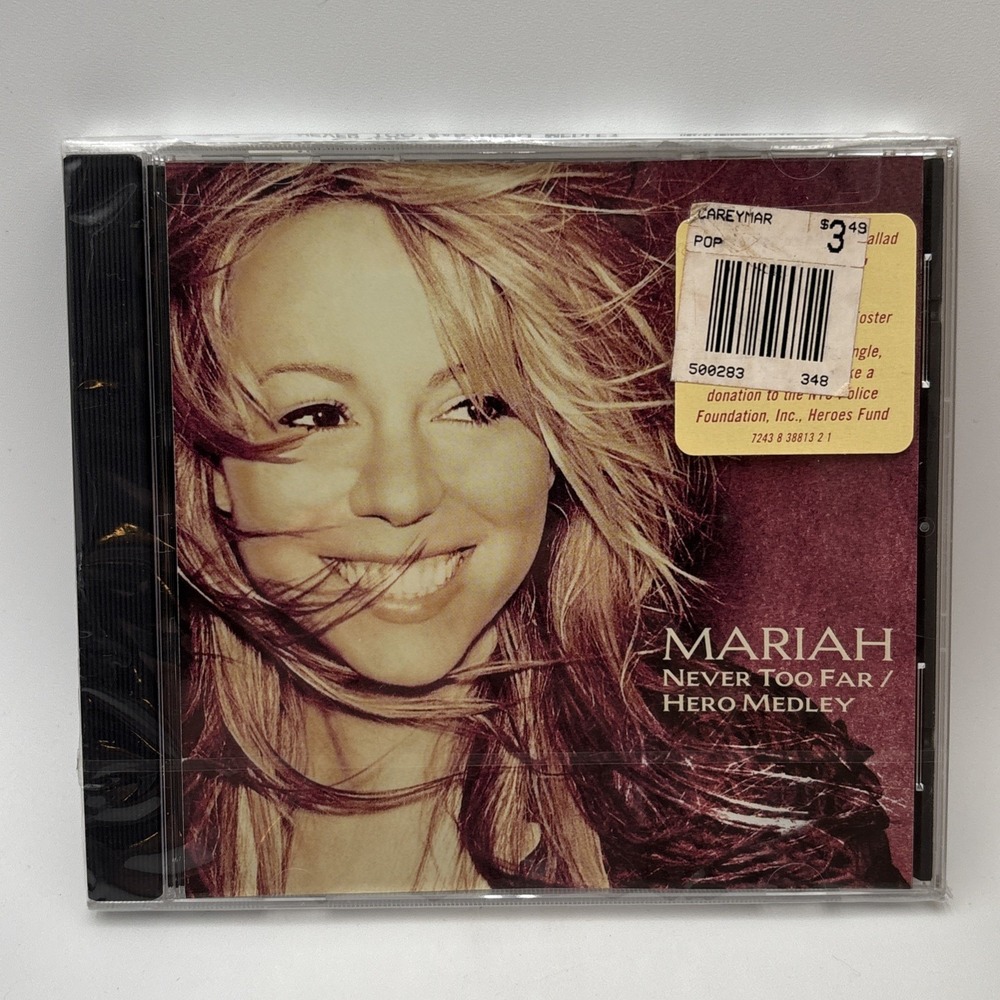 Never‎ Too Far [Single] by Mariah Carey (CD, Dec-2001, Virgin)